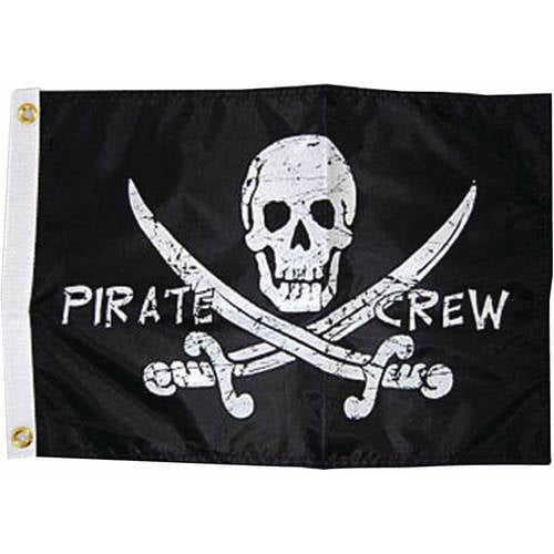 12 inch x 18 inch Taylor Made Products Pirate Heads Boat Flags Printed Nylon 12 inch x 18 inch Taylor Made Products Pirate Heads Boat Flags Printed Nylon